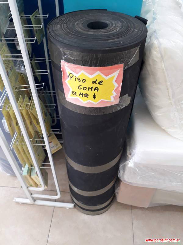 Piso de goma